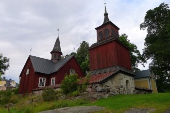 Fagerviks gårdskyrka. Bild 2.